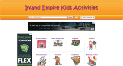 Desktop Screenshot of inlandempirekidsactivities.com